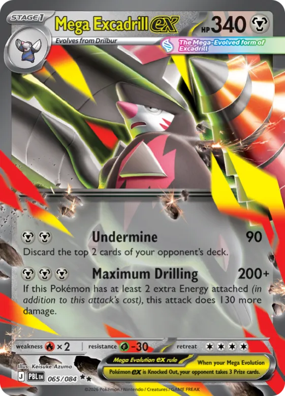 Mega Excadrill ex