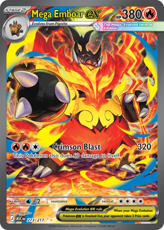 Mega Emboar ex