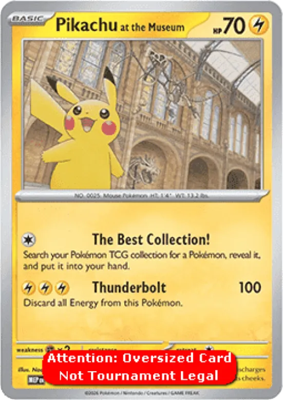 Pikachu at the Museum