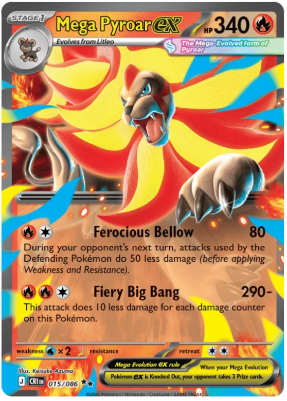 Mega Pyroar ex
