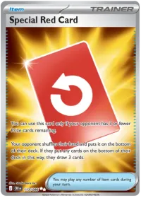 Special Red Card