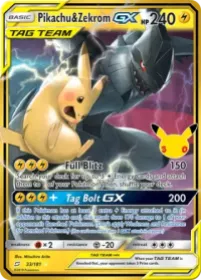 Pikachu & Zekrom GX
