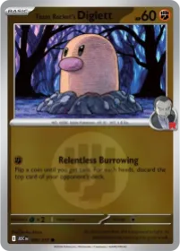 Team Rocket's Diglett